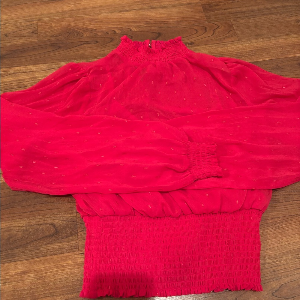 Elegant Red/Pink Women's Top